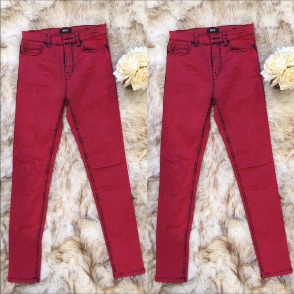 Urban Outfitters Denim - BDG red high rise jeans